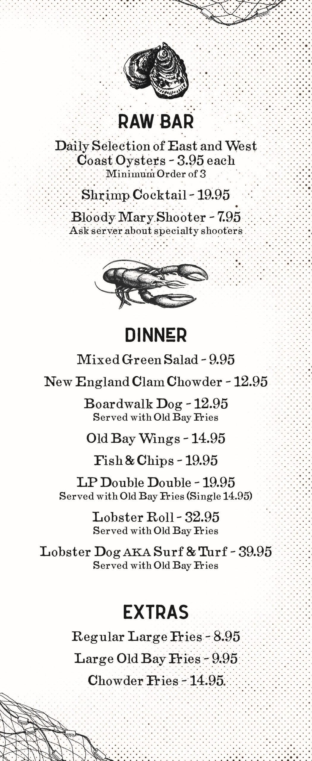Little Pearl Oyster Bar, Menu, House Specialty Cocktails